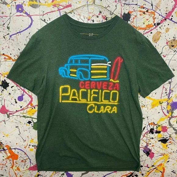 GAP Neon Sign Graphic Tee 💡 - Picture 1 of 2